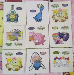 ポケモンパンシール　９枚セット★