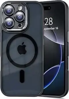 Tecxin iPhone16Pro ケース　MagSafe 米軍耐久 ブラック