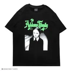 ウェンズデー アダムスファミリー L 半袖 Tシャツ 映画 ムービーT