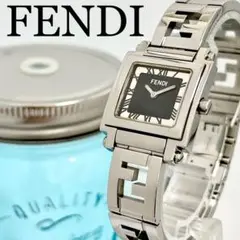 306 FENDI フェンディ時計 レディース腕時計 シルパン ブラック 四角形