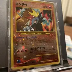 旧裏　エンテイ_プレミアムファイル2 PROMO 第2世代　ポケモンカード