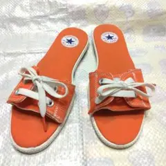 CONVERSE ALL STAR オレンジ サンダル コンバース レア S