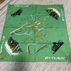 Mt. Tsurugi 地図 バンダナ