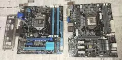 LGA1155　マザーボード2枚　グラボ　セット　　ジャンク