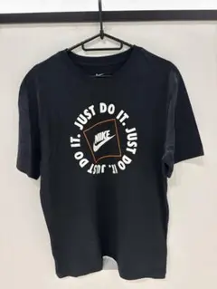 新品JUST DO IT ロゴNIKE ナイキ　即日発送　ブラック シンプル　L