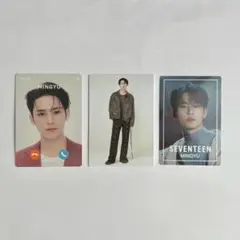 SEVENTEEN ミンギュ　トレカ 3枚