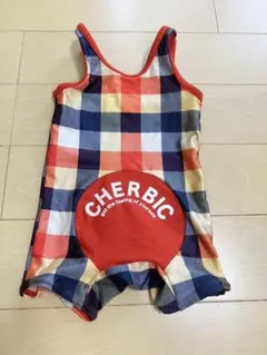 CHERBIC チェック柄 水着 90cm