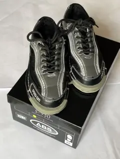 ABS ボウリングシューズ S-950 25.5cm ブラック/シルバー
