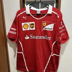 PUMA×Ferrariコラボピット半袖シャツ　サイズXL