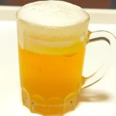 食品サンプル。中ビール