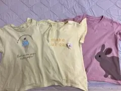 エニファム、アプレレクール、無印、130 女の子Tシャツ3枚セット