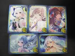 絵師100人展   ミニキャンバススタンド  5種コンプセット