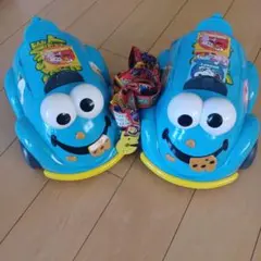 USJ クッキーモンスター　ポップコーン入れ