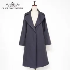 グレースコンチネンタル スプリングコート ネイビー サイズ38*BD1123