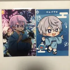 さんちゃんく！ 夏の宴 ファミマプリント ブロマイド 水月ルザク ルザク B