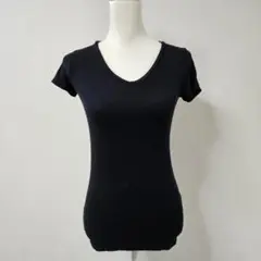 MAJESTIC FILATURES 半袖 カットソー【M】ソフトタッチ 黒