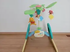 【動作確認済&送料無料】くまのプーさん えらべる回転6WAYジムにへんしんメリー
