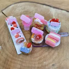 まミニチュアフードロータスケーキボリュームセット