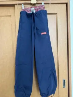 【24時間以内発送！】【MEMECLE/メメクル】チェックレイヤードパンツ