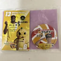 堺ブレイザーズ 缶バッジ,選手カード