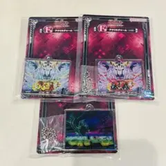 フィーバー機動戦士ガンダムユニコーン　一番くじ　F賞　アクリルチャーム3点
