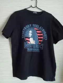 HYSTERIC GLAMOUR ブラック Tシャツ Lサイズ