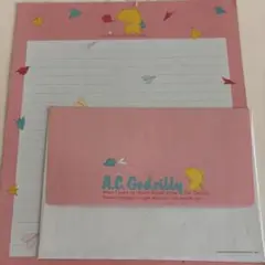 ソニクリ『A.C.Godzilly』レターセット中古品