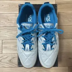 ATHLETA フットサルシューズ ホワイト/ブルー