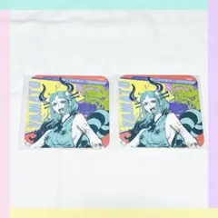 【2点】ONEPIECE アートコースター まとめ売り ヤマト 悪魔の実