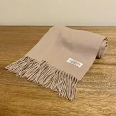高級 大判 カシミヤ 100% 京都洋傘 ショール 商工業協同組合 ピンク
