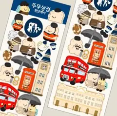 韓国作家 ステッカー dduddu bearさん 80