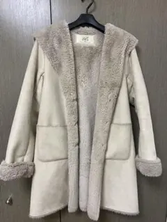 【最終価格】ページボーイ フェイクファームートンコート