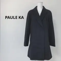 【美品】ポールカ レディース Sサイズ ロングコート ブラック