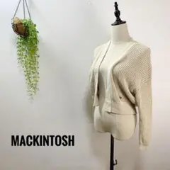 A471 MACKINTOSH トップス 羽織 ニット カーディガン リネン 秋