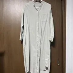 URBAN RESEARCH グレー シャツワンピース フリーサイズ