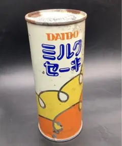 超希少 昭和 レトロ 缶 古い缶 未開封 中身有り ダイドーミルクセーキ