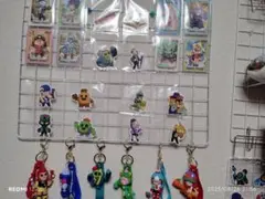 Brawlstars　ブロスタキーホルダー、ステッカー、カード