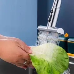 ウォーターフォールキッチン 蛇口 防滴 ユニバーサル