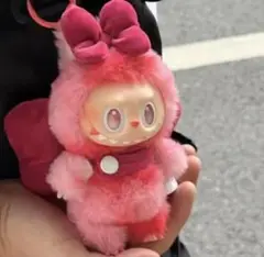 LUBUBU ビビットピンクリボン　新品未使用