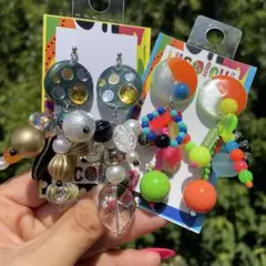 【NIC☺︎ICHI】ぶっ飛びピアス【右】