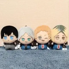 ハイキュー ！！サンリオキャラクターズ ちびぐるみ 4点セット