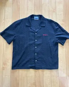 MONDAYSUCK エンボス加工 半袖シャツ