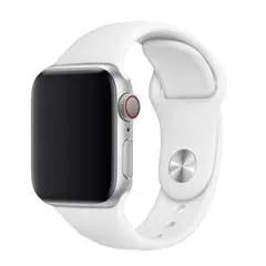 Apple Watch バンド ホワイト 38/40/41mm M/L 互換品