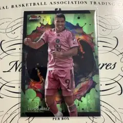 ルイス スアレス Topps Finest グリーン レア 75枚限定
