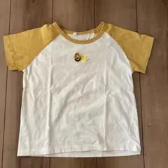 ライオン刺繍 ラグランTシャツ 120サイズ