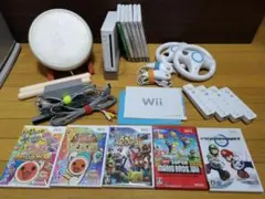 Wii本体 すぐ遊べるソフト11セット