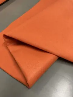 フェルト生地　オレンジ色