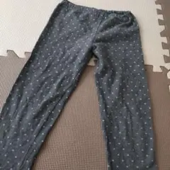 グレー ハート柄 レギンスパンツ　ユニクロ