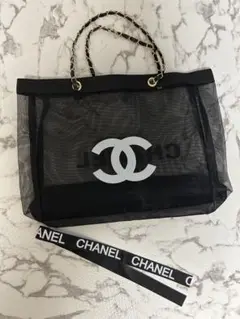 メッシュトートバッグ　ショルダーバッグ　ノベルティ　新品