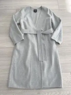 【美品】Theory セオリー ライトグレーのコート